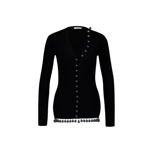 Paco Rabanne SS24 Трикотаж Женский Черный