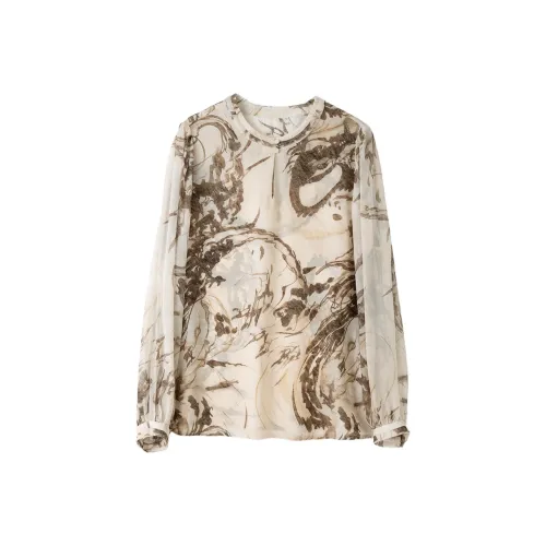 To The West Рубашка Женская Кофейного цвета