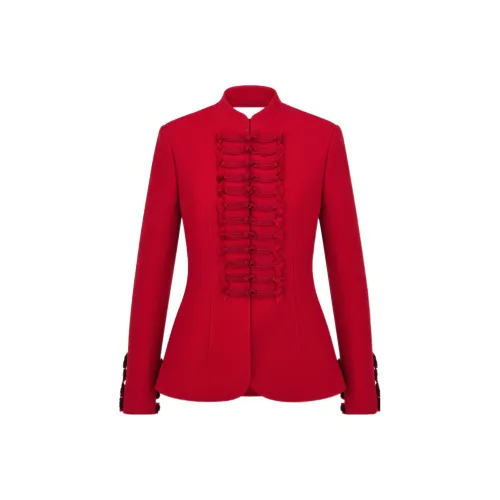 DIOR Красный Женские Офисные Костюмы