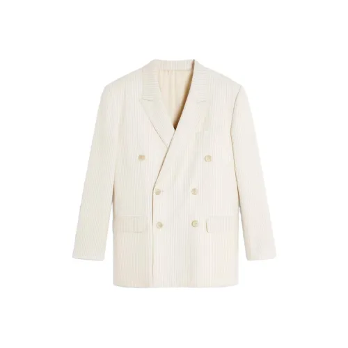 CELINE SS23 Бизнес-костюм Пальто Женское Цвет Слоновая кость