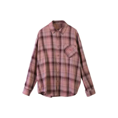 PLAY BUSH Розовые Женские Рубашки