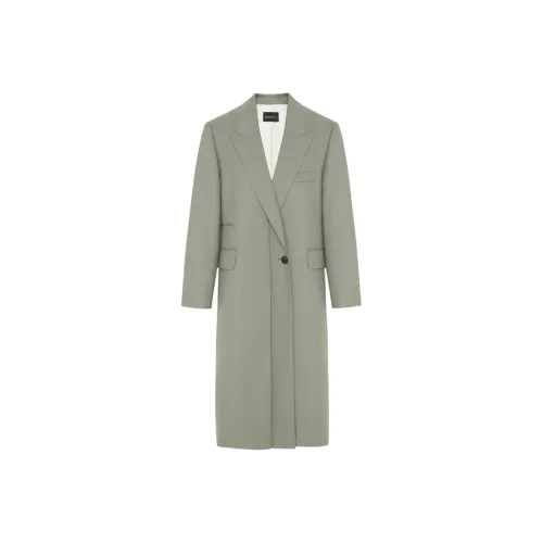 MO&CO Оливково-зеленый Женские офисные костюмы