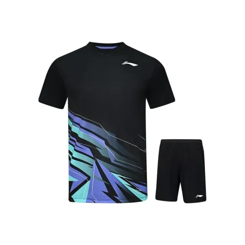 LINING Badminton Series Повседневная Спортивная Одежда Унисекс Черный