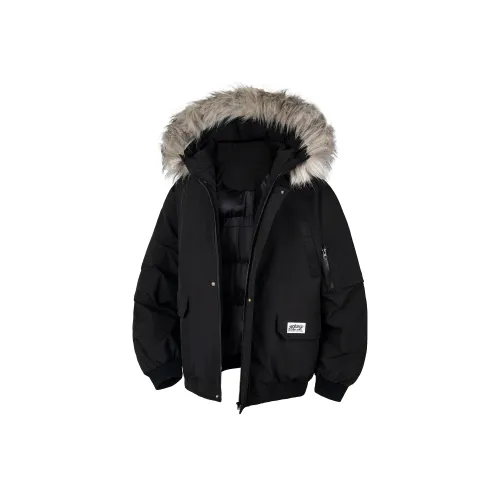 Xmithie Хлопковый пуховик пальто унисекс