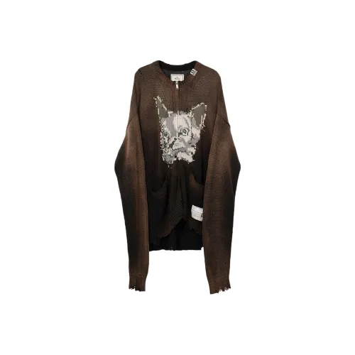 Maison Mihara Yasuhiro SS25 Трикотаж Женский Черный