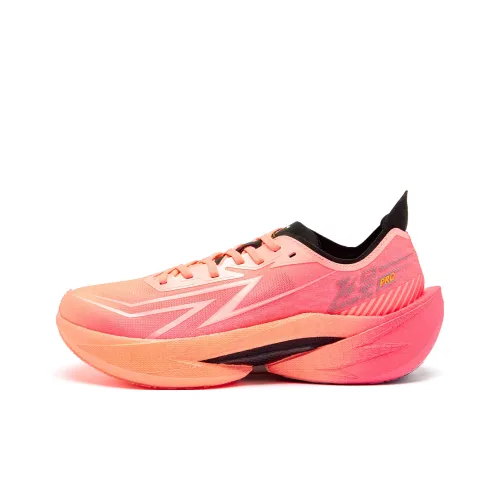 QIAODAN Амортизация Oтскок Легкий Амортизация Низкий Топ Детские беговые кроссовки Розовый Подростки