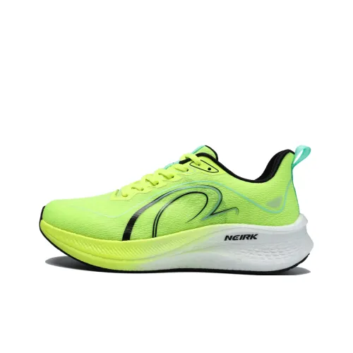 NEIERKE Амортизация Дышащий Поддерживающий Низкий Топ Попкорн Повседневный Спринт Беговые кроссовки Унисекс Aurora Green