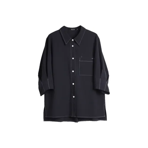 Elle Темно-синие Женские Рубашки