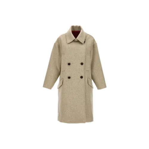 ISABEL MARANT Хаки Женское Пальто