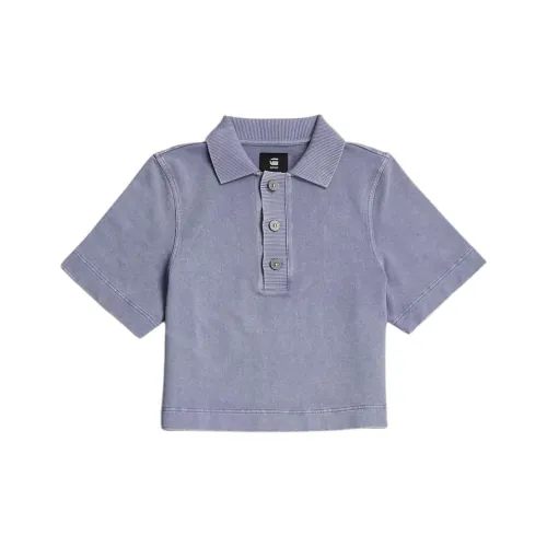 STAR RAW Polo Женское Светло-Синий