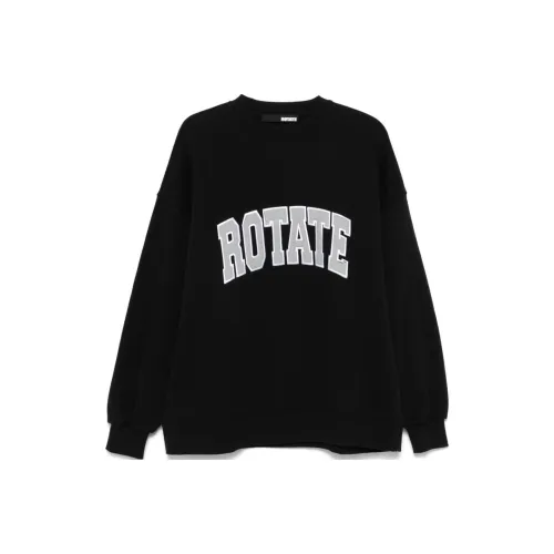 Rotate Черный Женские Свитшоты