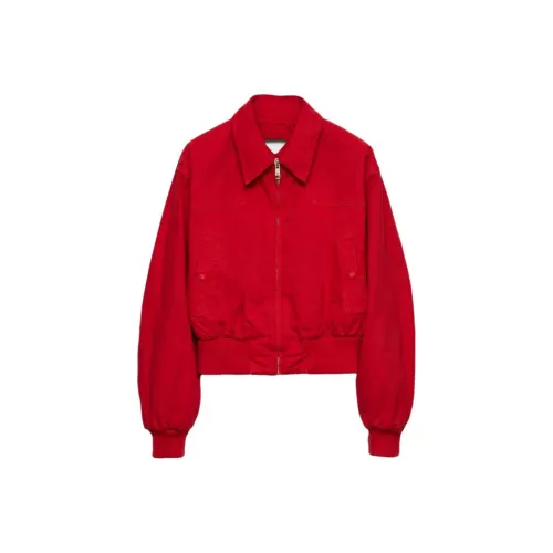 PRADA Куртки и Пальто Женские Красные