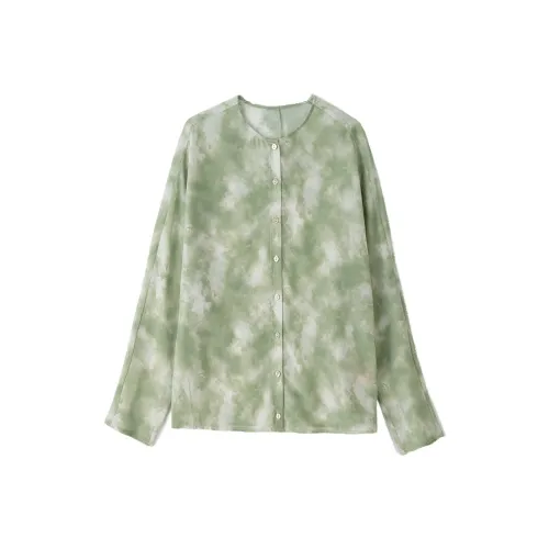 To The West Рубашка Женская Зеленая