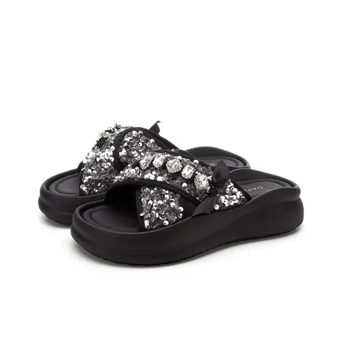 Daphne PVC Поливинилхлорид Тихий Устойчивый к запахам Устойчивый к истиранию Слипоны Женские