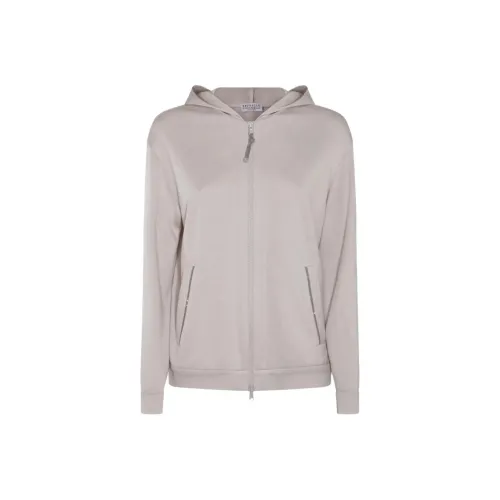 Brunello Cucinelli Светло-янтарные Женские Куртки