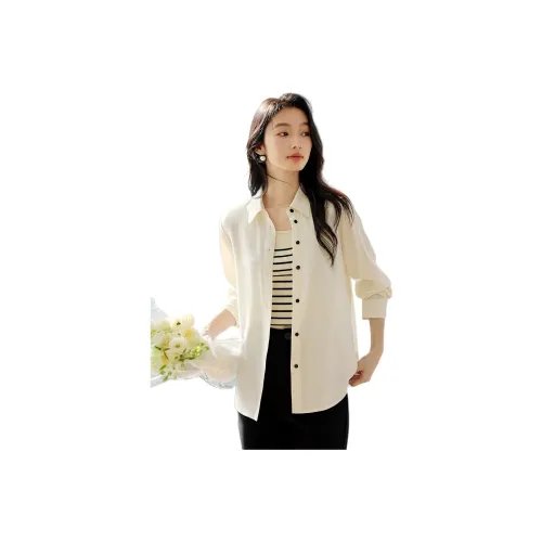 XWI Рубашка Женская Бежевая Абрикосовая