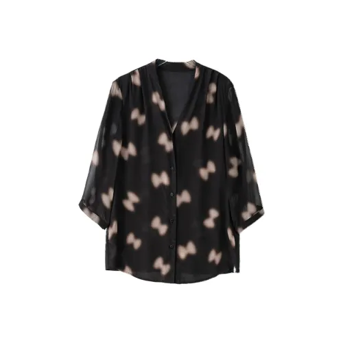 To The West Рубашка Женская Черная