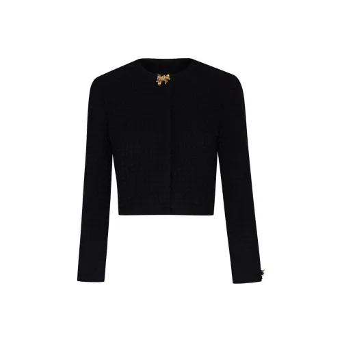 Oscar De La Renta SS24 Куртки и Пальто Женские Черные