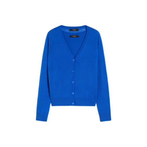 WEEKEND MaxMara SS25 Трикотаж Женский Синий