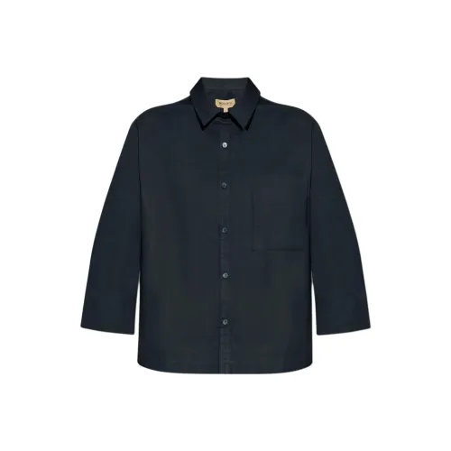 WOOLRICH Женские рубашки угольно-серого цвета