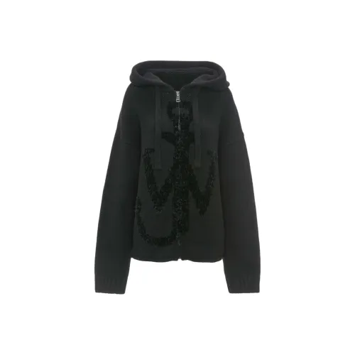 JW Anderson FW24 Свитшот Женский Черный