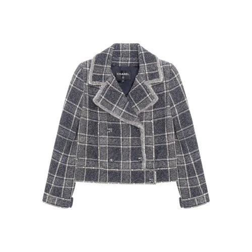 CHANEL Серые Женские Куртки