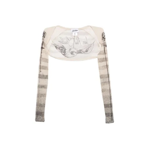 Jean Paul Gaultier Трикотаж Женский Светлый Бежевый