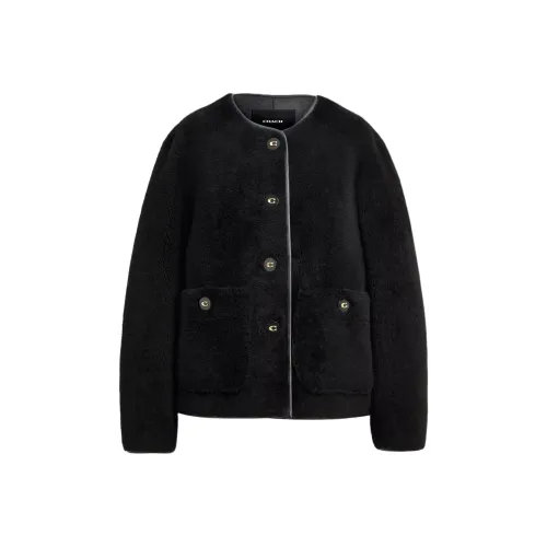 COACH Куртки и Пальто Женские Черные