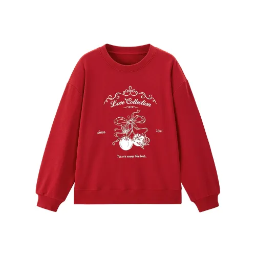 LEDIN Свитшот Женский Samba Красный