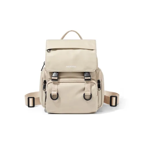 MAKEUP KITTEN Нейлоновая ткань с синтетической кожей рюкзак унисекс цвет хаки