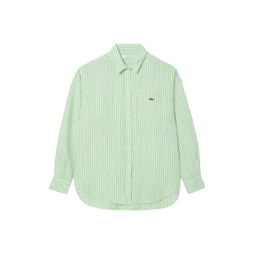 LACOSTE Зеленые Женские Рубашки