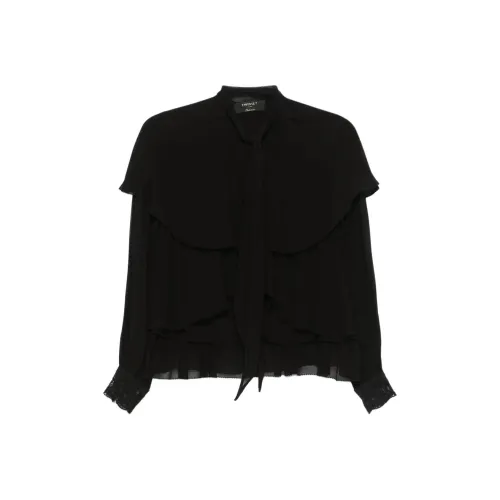 TWINSET Milano Рубашка Женская Черная