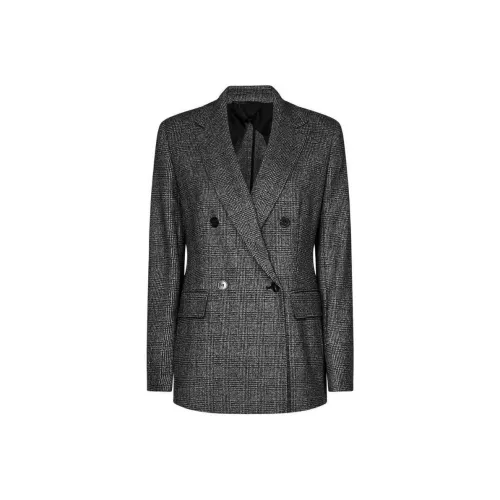 MaxMara Куртки и Пальто Женские Черный Серый