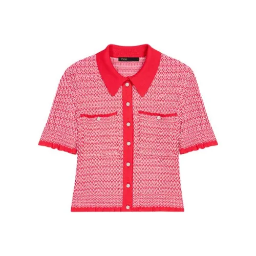 Maje Красный Женский Трикотаж