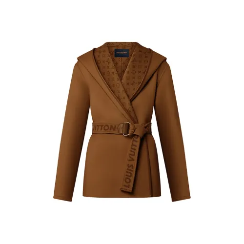 LOUIS VUITTON Новые ежеквартальные продукты LV Умбра Женские пальто