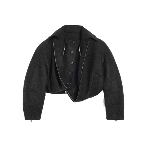 Jacquemus Темно-серые Женские Куртки