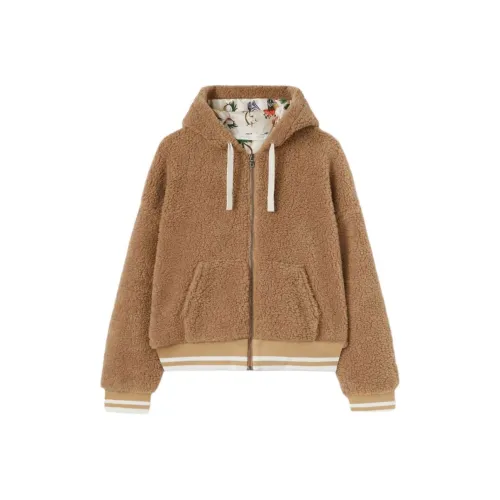 PALM ANGELS Куртки Пальто Женские CAMEL