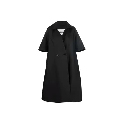 JIL SANDER Черное Женское Пальто