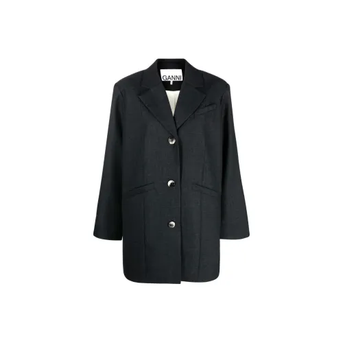 GANNI Черные Женские Офисные Костюмы