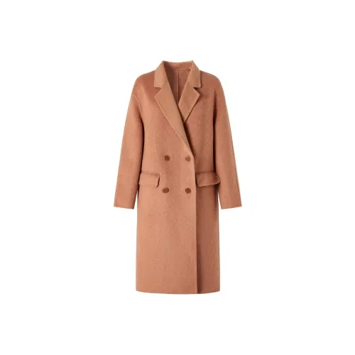 JZ. ANNAKRO CAMEL Женское пальто