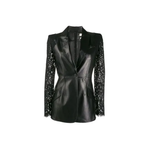 Alexander McQueen Бизнес-костюм пальто женское черное