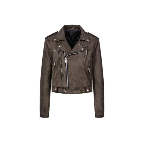 FIND YA WINGS Куртки и Пальто Женские Коричневый