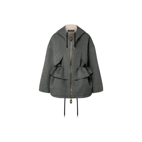 LOUIS VUITTON FW23 Пальто Женское Серое