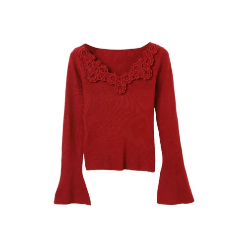 SETIROM Красный Женский Трикотаж