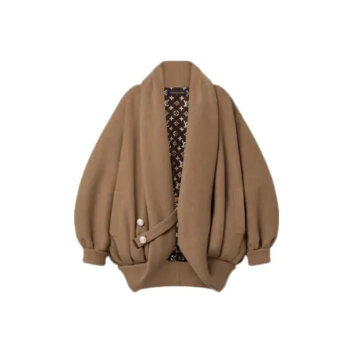 LOUIS VUITTON Пальто Женское Коричневое