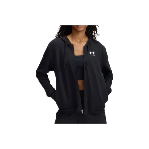 Under Armour Махровый Poole Куртка Женская Черная