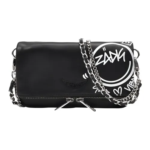 Zadig Voltaire Кожа Сумка через плечо Женская Черная