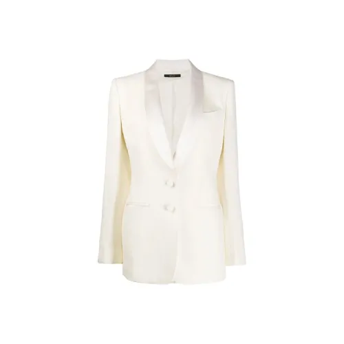 TF Бизнес Костюм Пальто Женское Белое