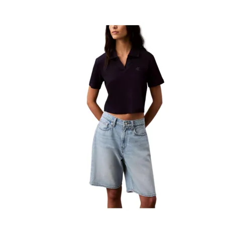 Calvin Klein Поло Женское Синее