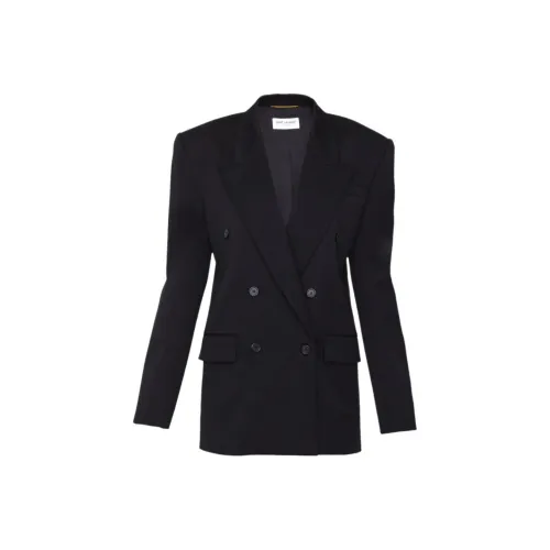 SAINT LAURENT FW23 Бизнес-костюм женский черный